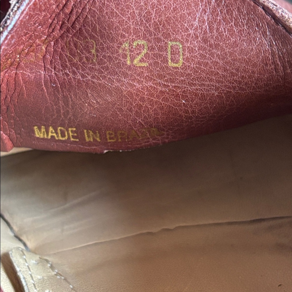 Florsheim Imperial Brown Genuine Caiman Alligator Gator Croc Leather Loafers 12 - Picture 11 of 11